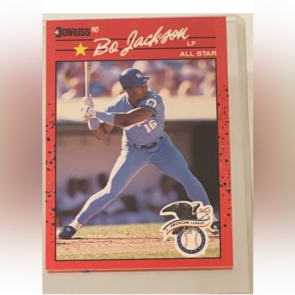 1990 Donruss Bo Jackson #650 Baseball Card. Error. No . After INC. RARE! 1990 Donruss Bo Jackson #650 Baseball Card. Error. No . After INC. RARE!
